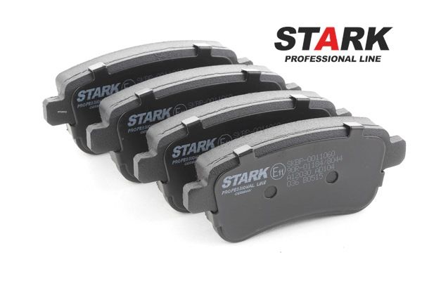 Bromsbelägg SKBP-0011060 STARK RENAULT Grand Scénic III (JZ) 1.4 16V 2012 131 hk