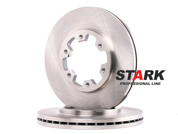 STARK | Disco freno Non rivestito, Ghisa, senza viti/bulloni, ventilato, Assale anteriore SKBD-0020261 NISSAN Pick Up (D22) 2013 economici online