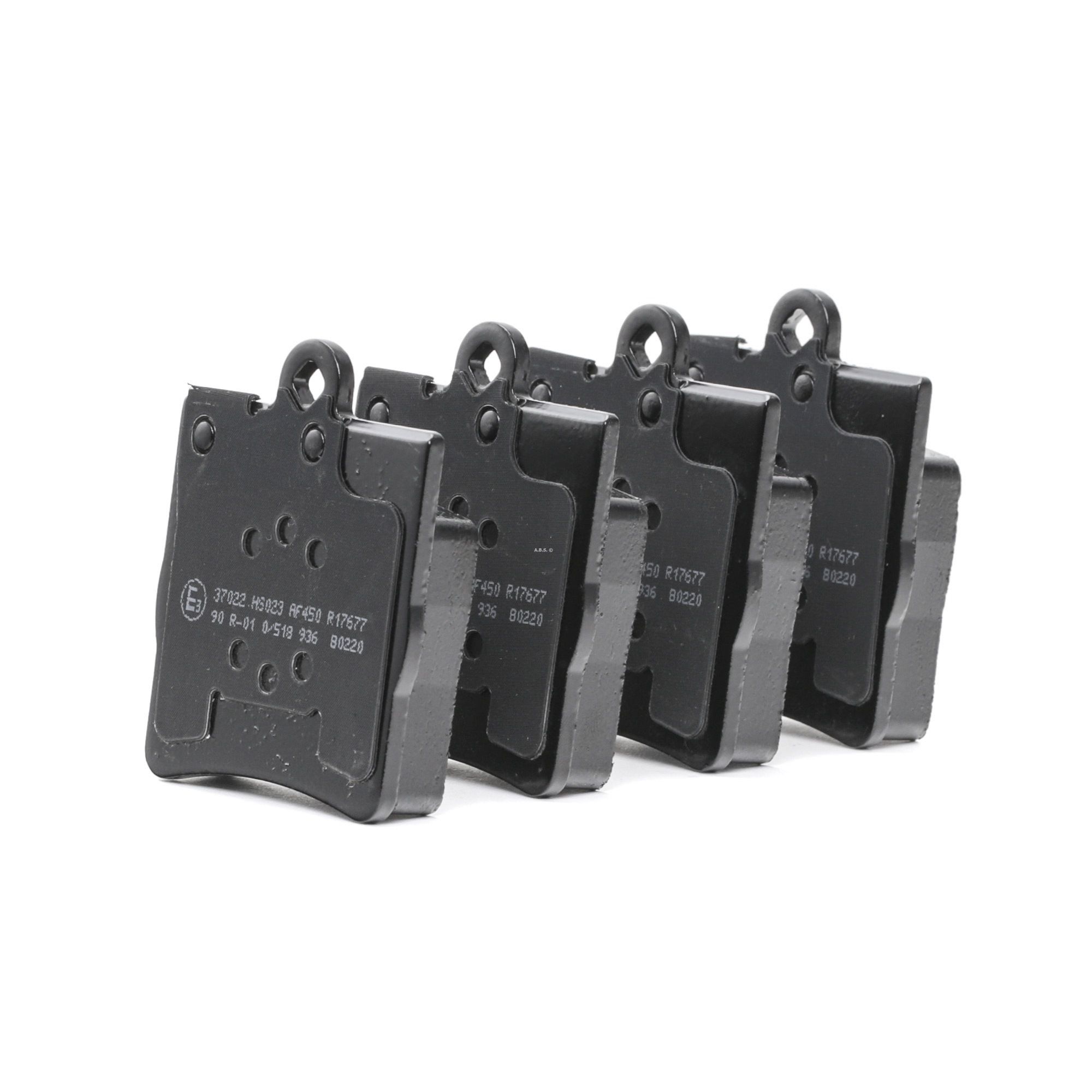 A.B.S. Brake pad set 37022 - Brake pads for your car cheap online