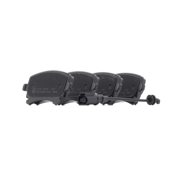 Número OEM 7E0 698 451 A - Juego de pastillas de freno 37413 SEAT, AUDI, SKODA