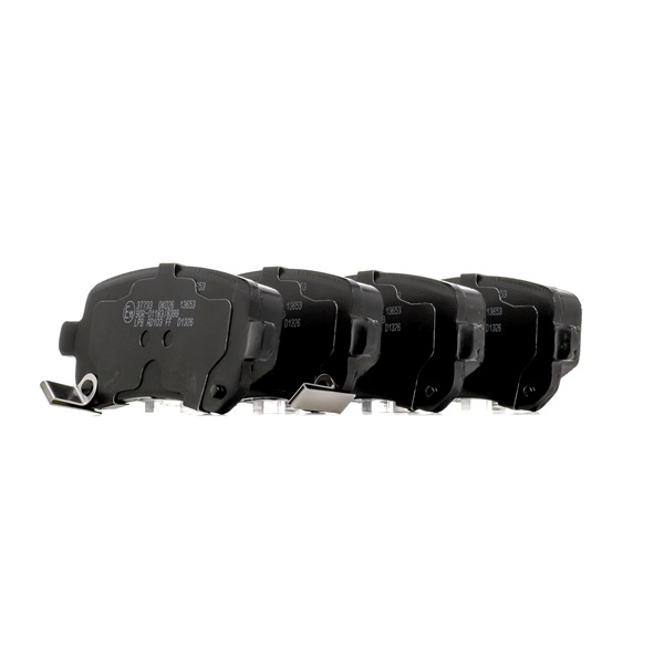 A.B.S. 37733 brake pads FIAT Freemont (345) 2.0 JTD 4x4 163hp 2015