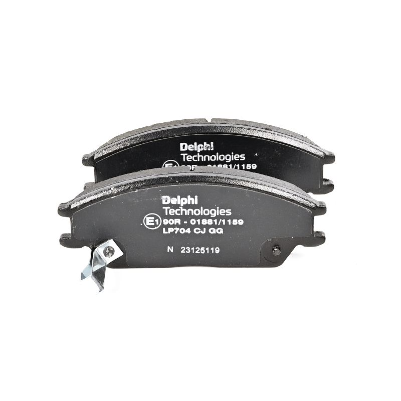 DELPHI | Pastillas con avisador acústico de desgaste, Chapa antichirridos, sin accesorios LP704 HYUNDAI Accent II Berlina (LC) 2000 baratos online