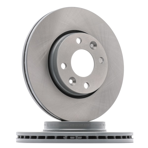 BLUE PRINT ADR164307 brake discs RENAULT Kangoo II Express (FW) 1.5 dCi 64hp 2011
