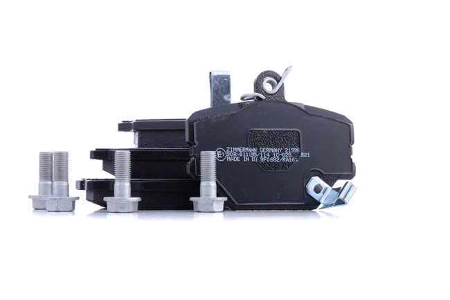 ZIMMERMANN 21999.160.1 Bremsbelagsatz Scheibenbremse SMART Fortwo I Cabrio (450)