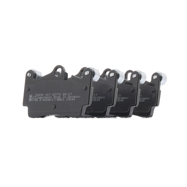 Numer OEM 4L0 698 451 D - Klocki hamulcowe 23694.165.9 AUDI, SKODA, SEAT, DACIA, PORSCHE