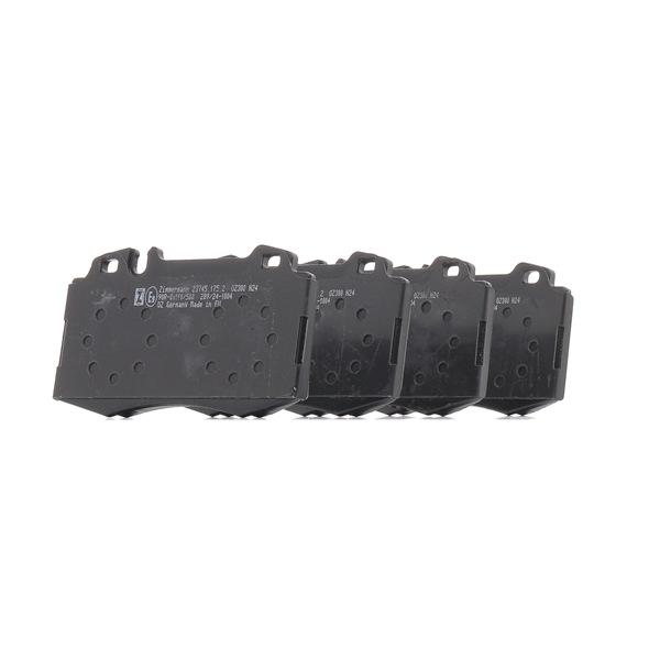 Brake pad set 23745.175.2 ZIMMERMANN A 005 420 95 20 MERCEDES-BENZ