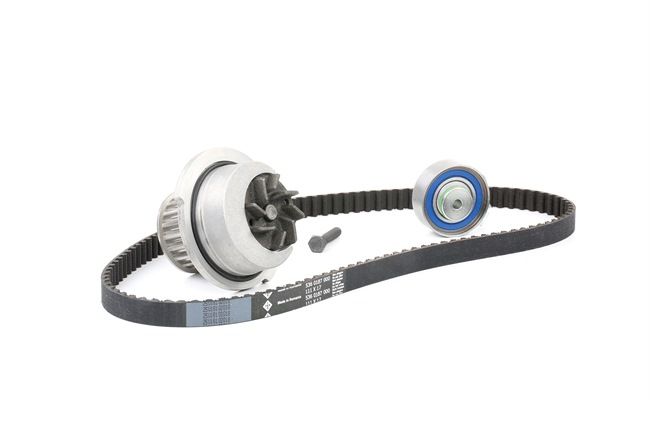Bomba de água + kit de correia dentada KP442-1 GRAF OPEL Astra F CC (T92) 1.6 i (F08, M08, F68, M68) 1995 71 cv