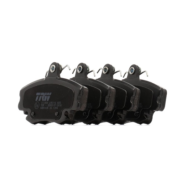 Número OEM 60 01 547 911 - Pastilhas de travão GDB1635 RENAULT, DACIA, RENAULT TRUCKS