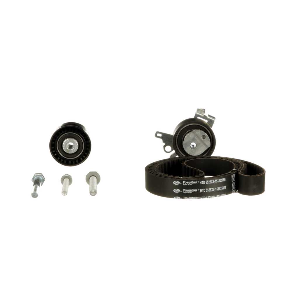 Zahnriemenwechsel-Set K015528XS GATES PEUGEOT 407 Limousine 1.8 (6D6FZB) 2004 116 PS