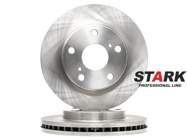 STARK | Bremseskiver uten belegg, Støpejern, uten skruer, ventilert, framaksel SKBD-0022169 TOYOTA Camry IV Sedan (_V2_) 1996 billige på nett