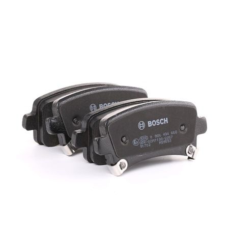 Número OEM 39 021 483 - Juego de pastillas de freno 0 986 494 668 PEUGEOT, CITROËN, OPEL, CHEVROLET, SAAB