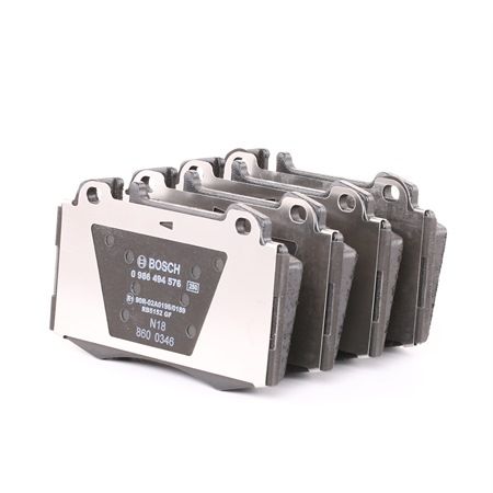 BOSCH 0 986 494 576 Bremsklötze MERCEDES-BENZ E-Klasse T-modell (S211)