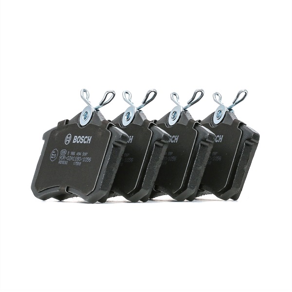Número OEM 1H0 698 451 E - Juego de pastillas de freno 0 986 494 597 SEAT, RENAULT, AUDI, PEUGEOT, FORD