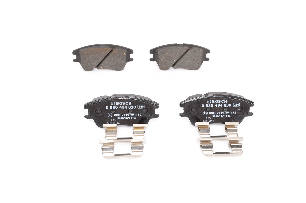 BOSCH 0 986 494 630 Bremsbelagsatz HYUNDAI Atos (MX)