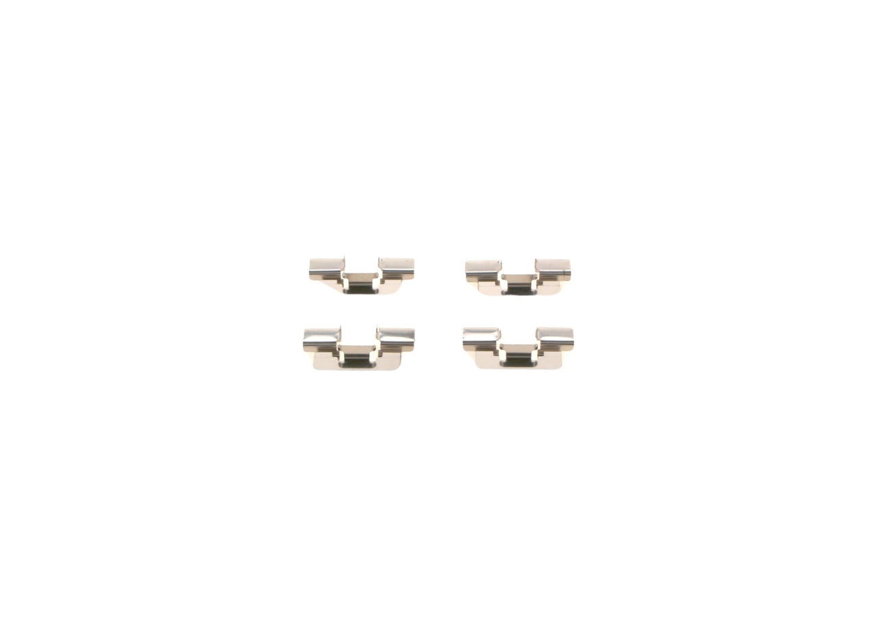 BOSCH 1 987 474 738 brake pad fitting kit VAUXHALL Insignia Mk1 (A) Hatchback (G09) 2.0 Biturbo CDTI (68) 195hp 2015