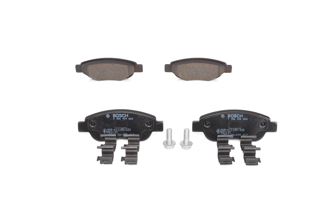 BOSCH 0 986 494 606 Bremsanlage PEUGEOT 108 Schrägheck