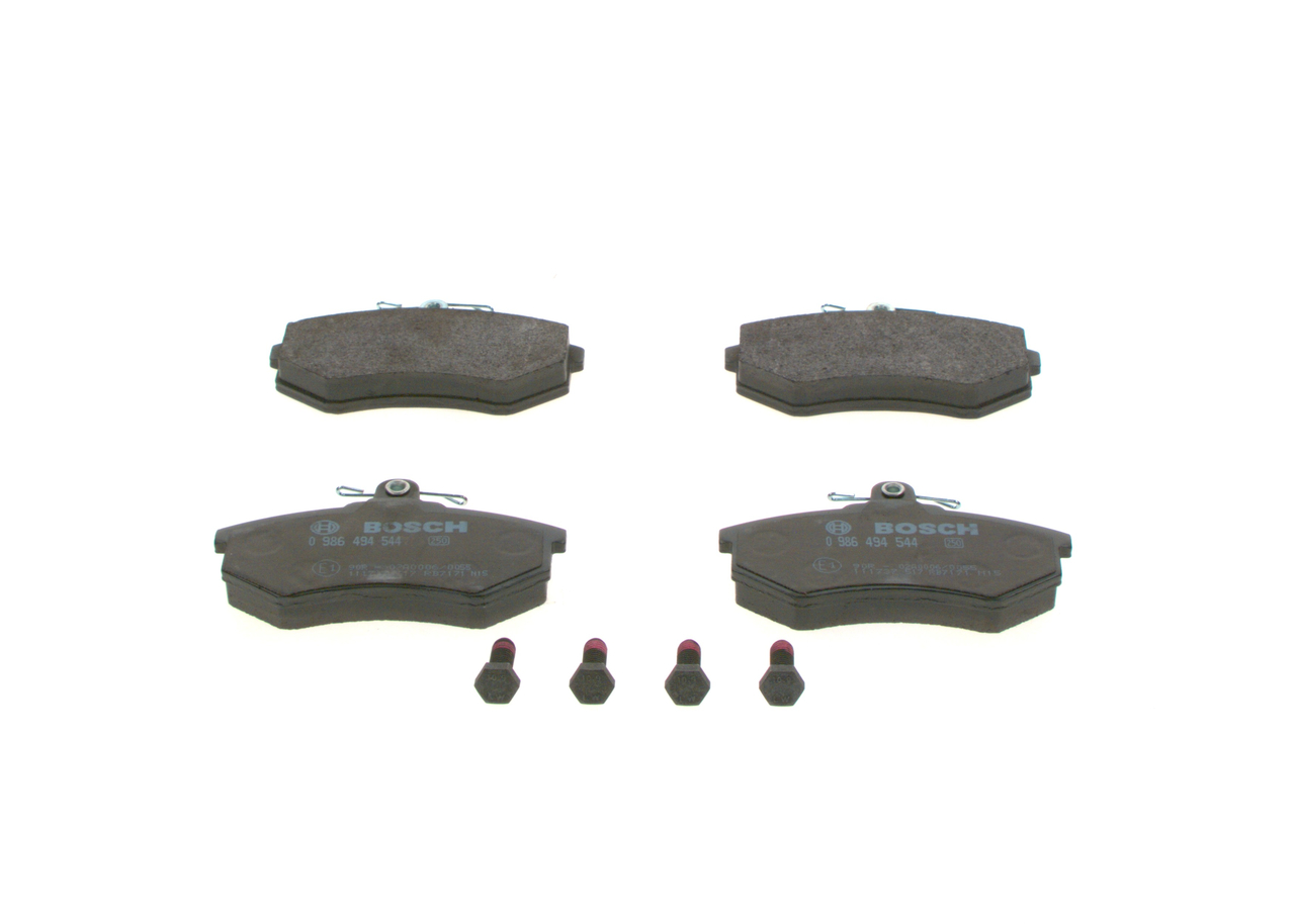 Pastilhas de travão 0 986 494 544 BOSCH VW Passat B3/B4 Sedan (3A2, 35i) 1.8 GL 1991 139 cv