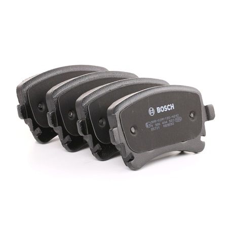 BOSCH | Bremsklötze inkl. Verschleißwarnkontakt, mit Anti-Quietsch-Blech, mit Schrauben, mit Feder, mit Zubehör 0 986 494 583 VW Transporter T6 Kastenwagen (SGA, SGH) 2022 günstig online