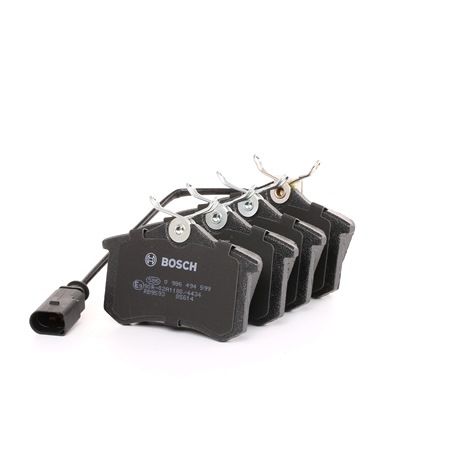 Numéro OEM 1 343 513 - Plaquettes de frein 0 986 494 599 RENAULT, AUDI, FORD, SEAT, RENAULT TRUCKS