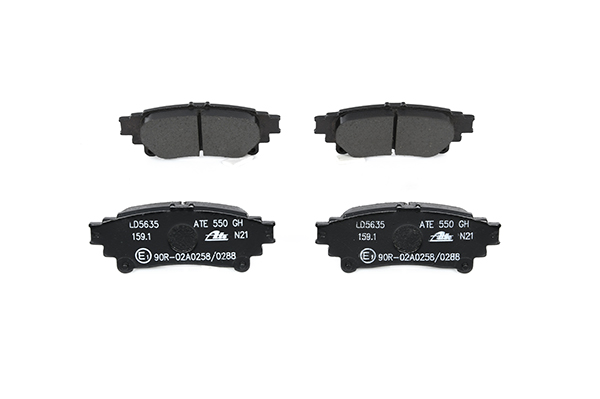 OEM-nummer 044 664 7070 - Remblokken 13.0470-5635.2 OPEL, TOYOTA, LEXUS, SATURN, WIESMANN