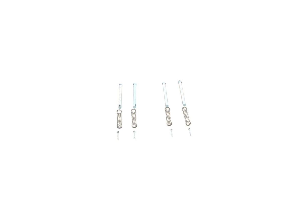 Kit accessori, pastiglia freno 1 987 474 615 BOSCH LAND ROVER Defender Pick-up (L316) 2.4 Td4 4x4 2010 140 CV