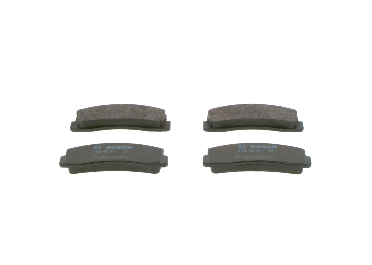 BOSCH 0 986 494 543 Bremsbeläge CHEVROLET Niva I