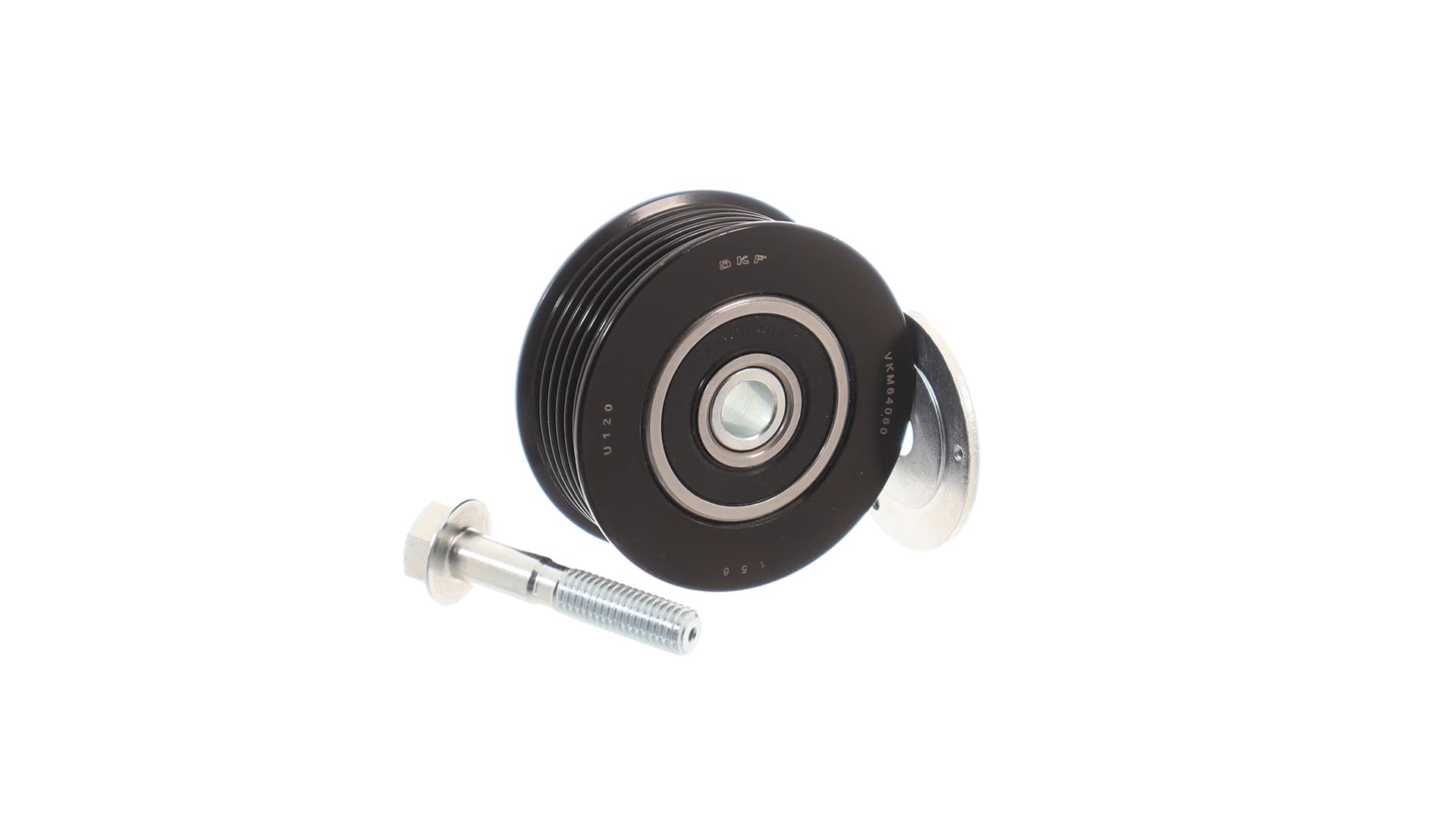SKF VKM 64060 Idler pulley, serpentine belt MAZDA 6 Hatchback (GH) 2.0 MZR 155 hp Petrol 2010