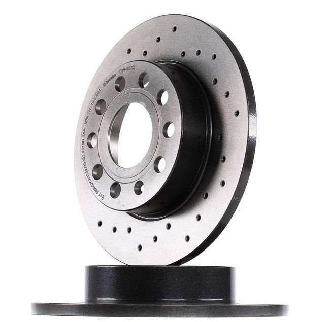 Remschijf 08.9488.1X BREMBO Volkswagen Golf V Variant (1K5) 2.0 TDI 2008 131 Pk