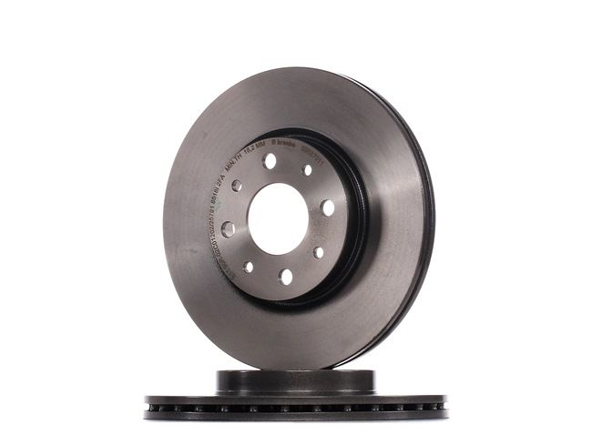 Układ hamulcowy Siena: Tarcza hamulcowa BREMBO 09.5870.11
