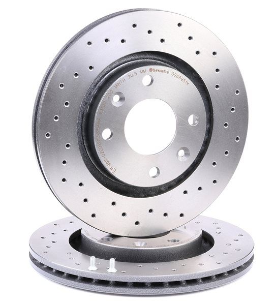 BREMBO 09.8695.1X Bremsscheiben PEUGEOT 206 SW (2E/K)