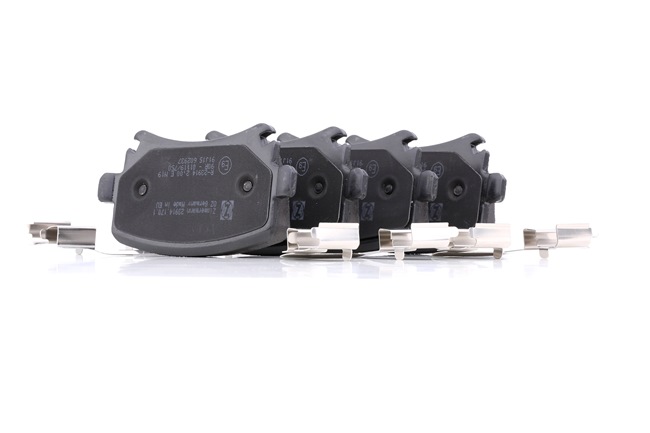Número OEM 3C0 698 451 C - Juego de pastillas de freno 23914.170.3 SEAT, AUDI, SKODA, PORSCHE