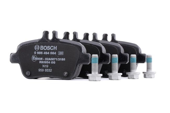 Numéro OEM A 006 420 79 20 - Plaquettes de frein 0 986 494 664 MERCEDES-BENZ