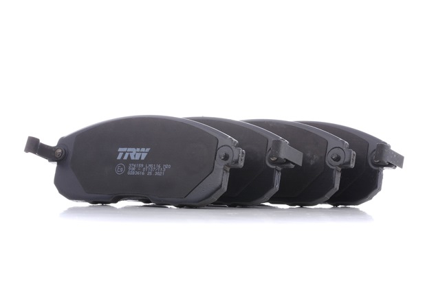 GDB3616 TRW D1060EM10A Brake pad set