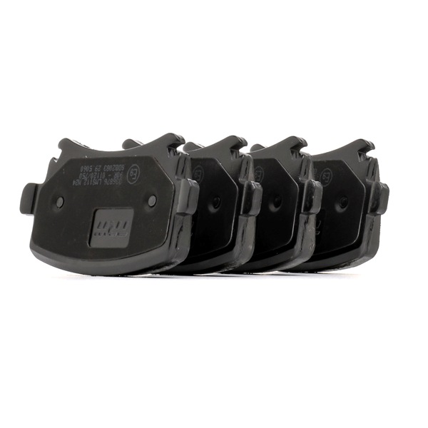 Número OEM JZW 698 451 M - Pastilhas de travão GDB2083 VW, AUDI, SEAT, SKODA