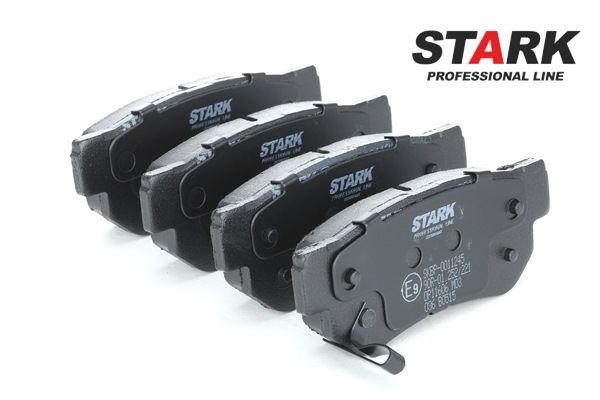 STARK | Pastillas De Freno con avisador acústico de desgaste, Eje trasero, Chapa antichirridos, con accesorios SKBP-0011245 HYUNDAI Getz (TB) 2008 baratos online