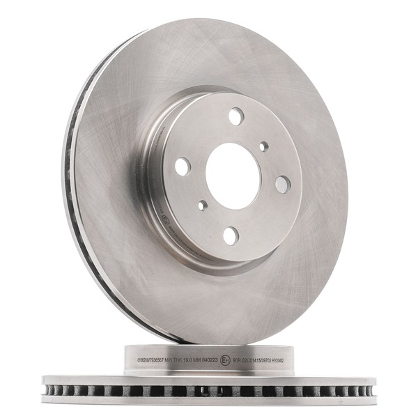 STARK Bremseskive for Vios / Yaris III Sedan (XP150) 1.2 VVT-iE Flex (NSP152) 68 kW / 92 hk