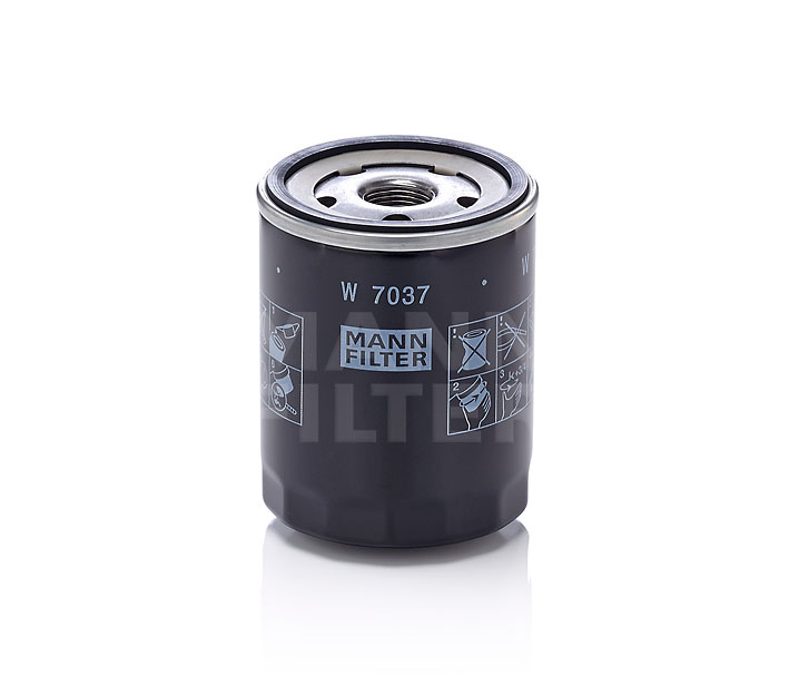 MANN-FILTER | Oljefilter Påskruingsfilter, med en retursperreventil W 7037 SUBARU XV I (_GP_) 2025 billige på nett