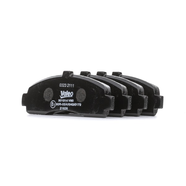 301014 VALEO 4106099B25 Brake pad set