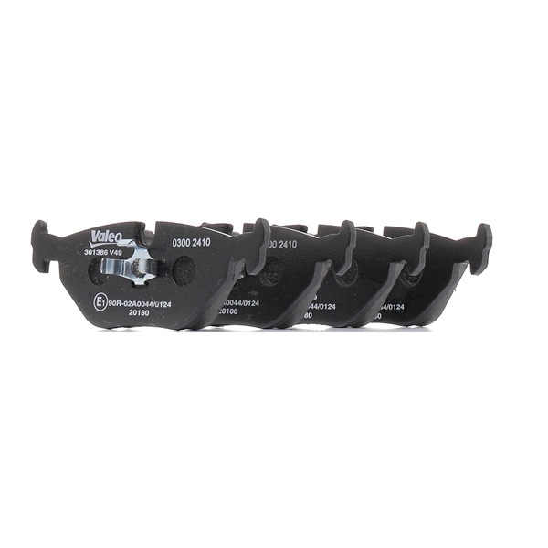 Brake pad set 301386 VALEO 34 21 1 160 533 BMW, MINI, MG, SAAB, ROVER