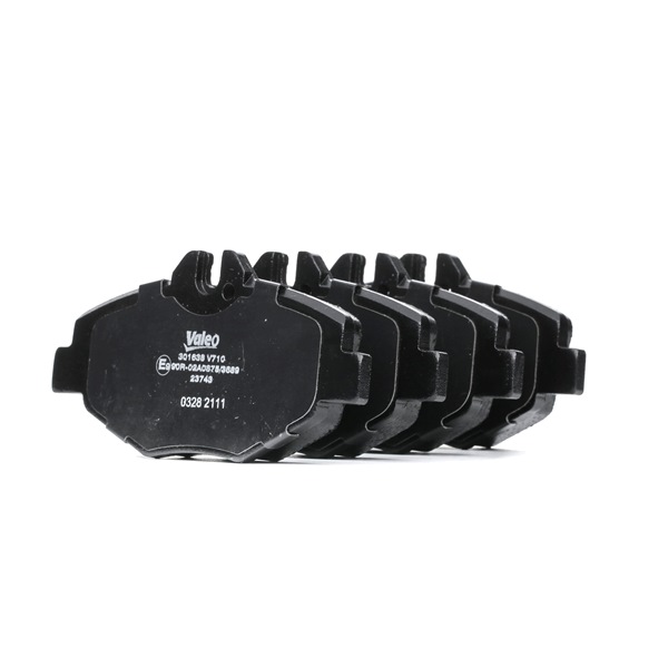 Numéro OEM 004 420 87 20 - Plaquettes de frein 301638 MERCEDES-BENZ, FIAT, SMART