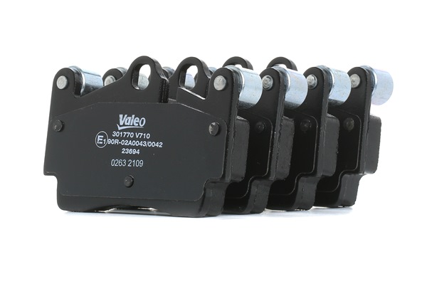 VALEO | Pastiglie FIRST, senza sensore usura integrato, Assale posteriore, con lamierino anticigolío 301770 Volkswagen Touareg I (7LA, 7L6, 7L7) 2006 economici online