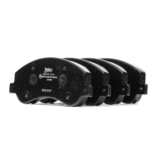 VALEO | Pastillas FIRST, sin sensor de desgaste, Eje delantero, sin chapa antichirridos 301816 FORD Transit Mk6 Furgoneta (V347, V348) 2009 baratos online
