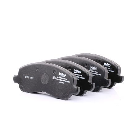 VALEO 301886 Bremsbelagsatz MITSUBISHI Lancer VII Limousine (CS_A, CT_A)