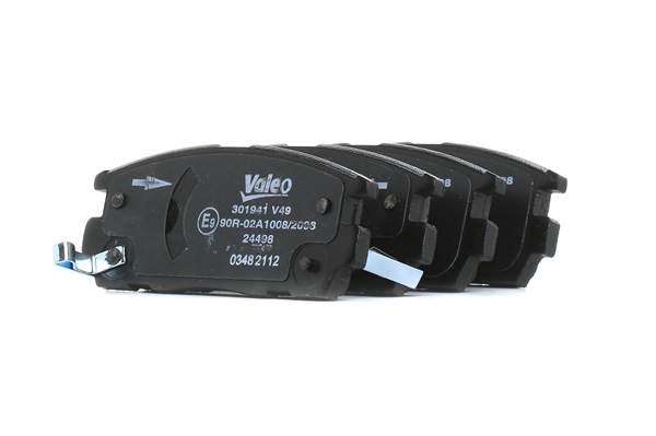 301941 VALEO 95599731 Brake pad set