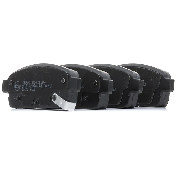KRAFT 6011504 brake pads VAUXHALL Astra Mk6 (J) GTC (P10) 1.7 CDTi 131hp 2011