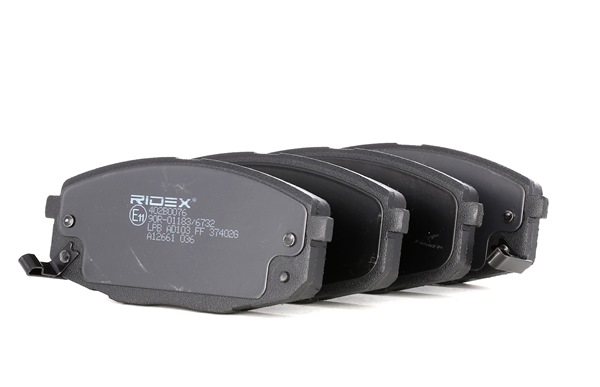 RIDEX 402B0076 Bremsbelagsatz HYUNDAI i30 II Schrägheck (GD)