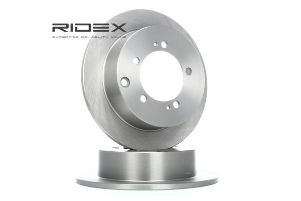 RIDEX | Freni a disco Oleato, Ghisa, senza viti/bulloni, pieno, Assale posteriore 82B0086 MITSUBISHI Lancer VII Station Wagon (CS_W, CT_W) 2006 economici online