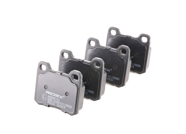 Travões Mercedes W124: Pastilhas de travão RIDEX 402B0131