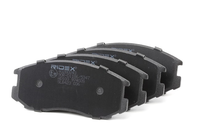 RIDEX 402B0243 Bremsbelagsatz MITSUBISHI Lancer VI Limousine (CJ_, CP_)