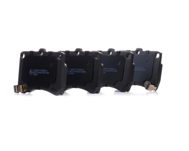 RIDEX | Pastillas con avisador acústico de desgaste, Eje delantero, Chapa antichirridos 402B0256 MAZDA Demio Wagon (DW) 2003 baratos online